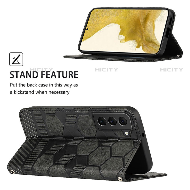 Funda de Cuero Cartera con Soporte Carcasa Y01B para Samsung Galaxy S21 5G