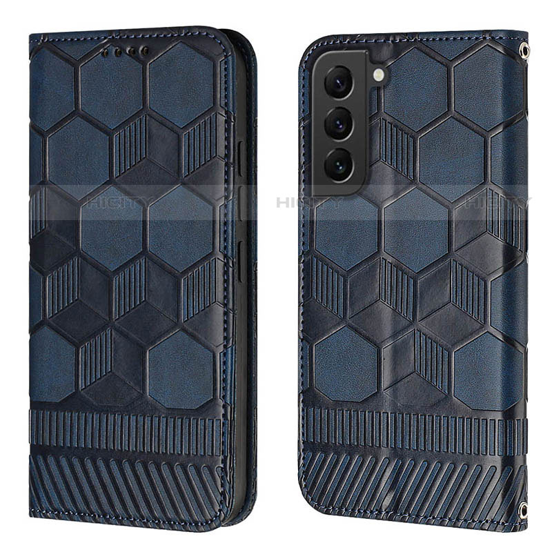 Funda de Cuero Cartera con Soporte Carcasa Y01B para Samsung Galaxy S21 5G