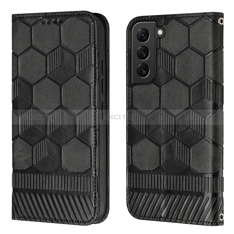 Funda de Cuero Cartera con Soporte Carcasa Y01B para Samsung Galaxy S24 Plus 5G Negro