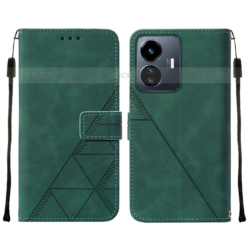 Funda de Cuero Cartera con Soporte Carcasa Y01B para Vivo iQOO Z6 Lite 5G