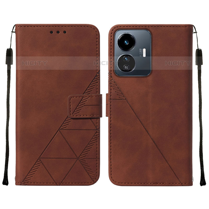 Funda de Cuero Cartera con Soporte Carcasa Y01B para Vivo iQOO Z6 Lite 5G