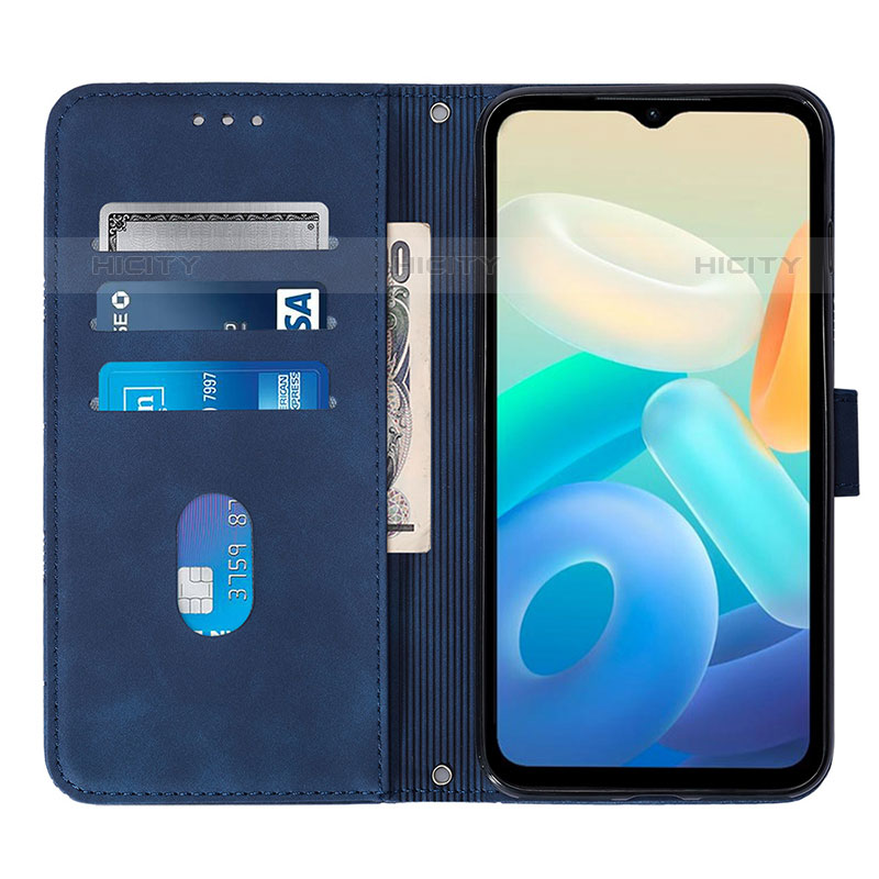 Funda de Cuero Cartera con Soporte Carcasa Y01B para Vivo iQOO Z6 Lite 5G