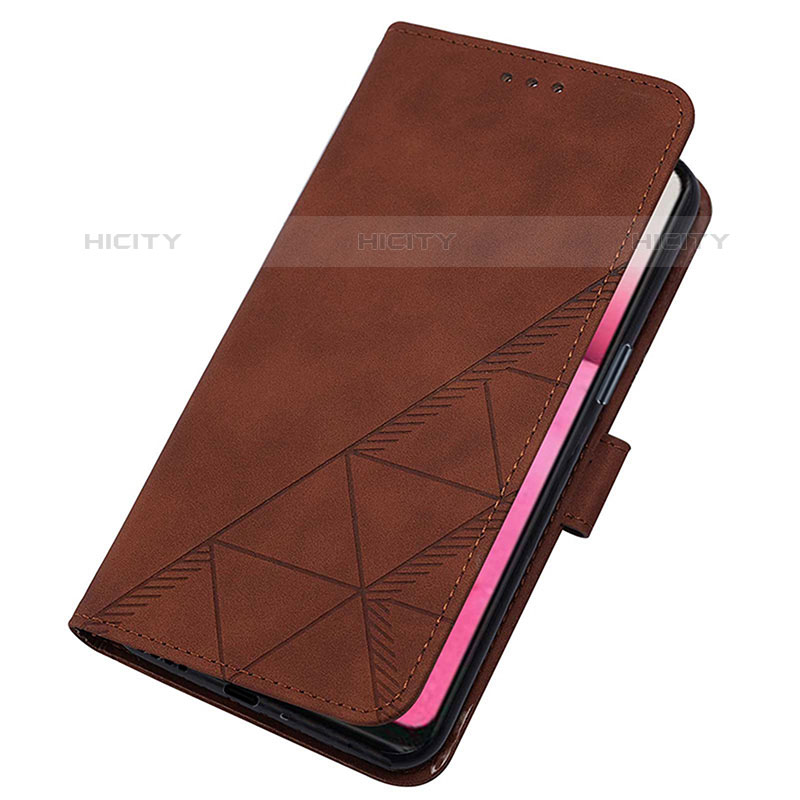 Funda de Cuero Cartera con Soporte Carcasa Y01B para Vivo V21e 5G