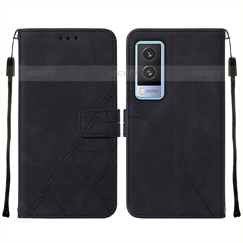 Funda de Cuero Cartera con Soporte Carcasa Y01B para Vivo V21e 5G