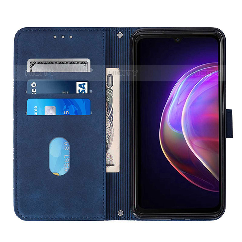 Funda de Cuero Cartera con Soporte Carcasa Y01B para Vivo V21s 5G