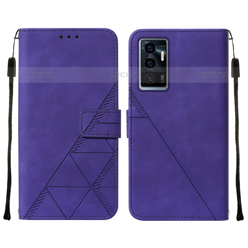 Funda de Cuero Cartera con Soporte Carcasa Y01B para Vivo V23e