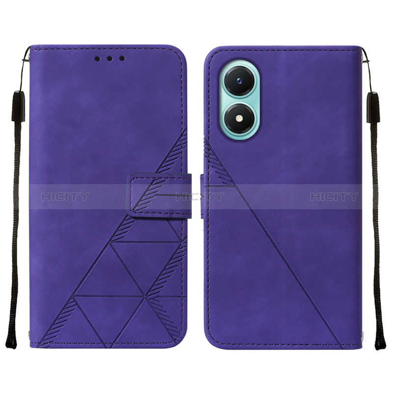 Funda de Cuero Cartera con Soporte Carcasa Y01B para Vivo Y02S