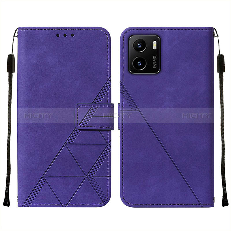 Funda de Cuero Cartera con Soporte Carcasa Y01B para Vivo Y10 t1