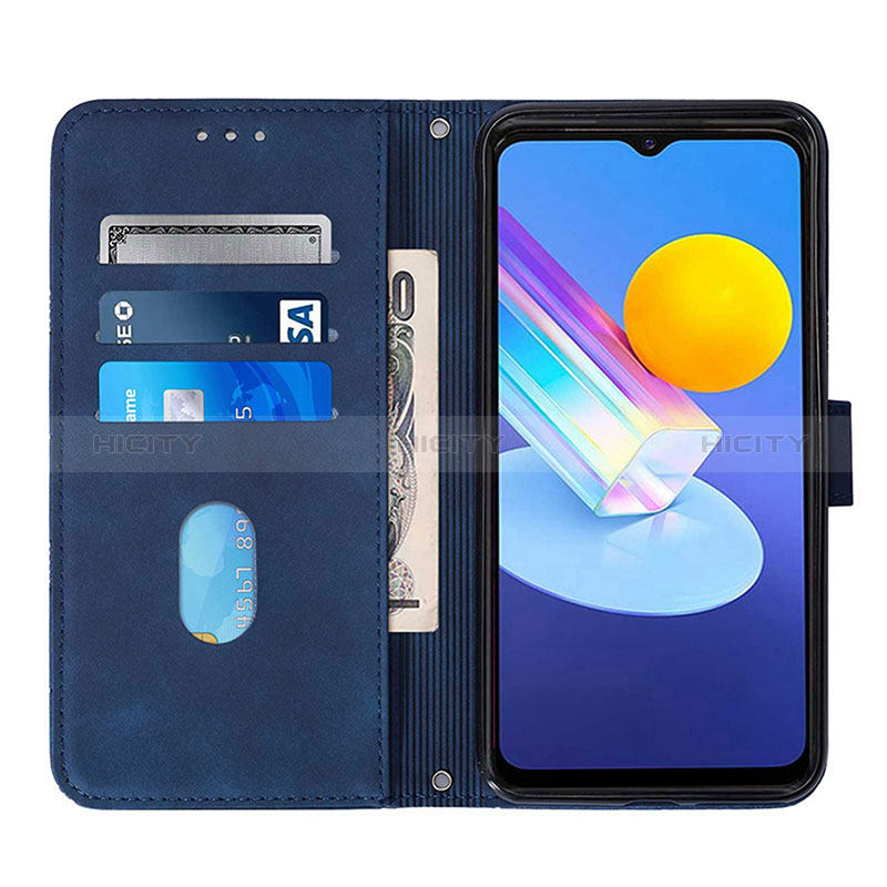 Funda de Cuero Cartera con Soporte Carcasa Y01B para Vivo Y10 t1