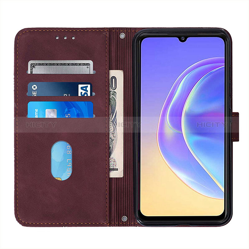 Funda de Cuero Cartera con Soporte Carcasa Y01B para Vivo Y31s 5G