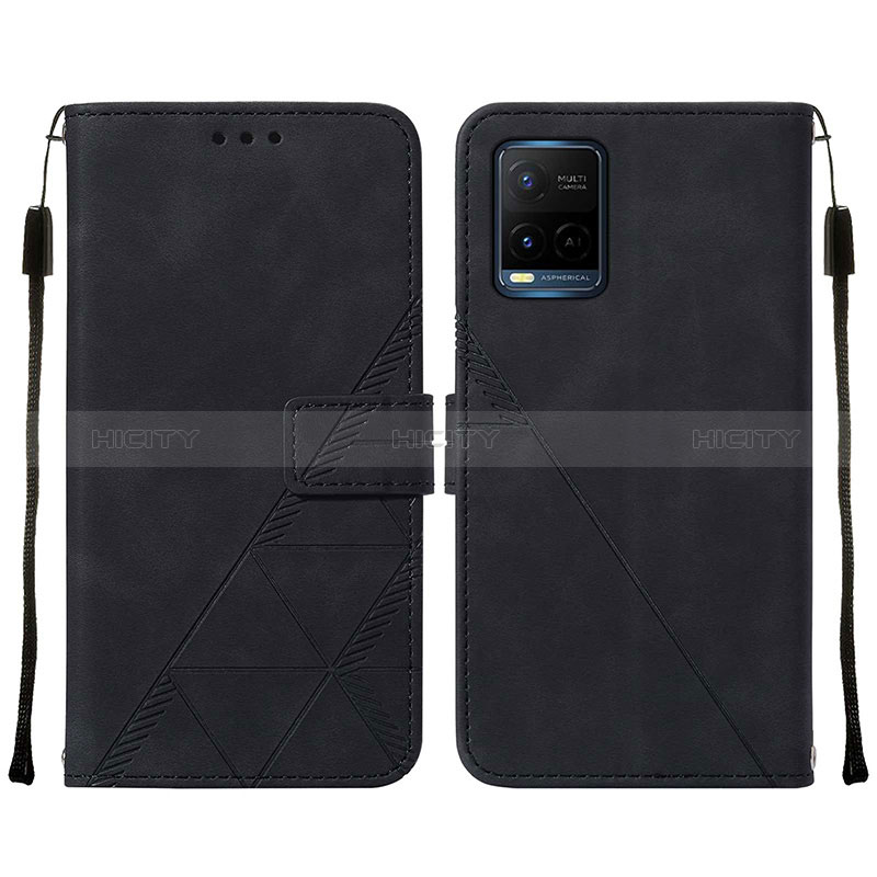 Funda de Cuero Cartera con Soporte Carcasa Y01B para Vivo Y32 4G