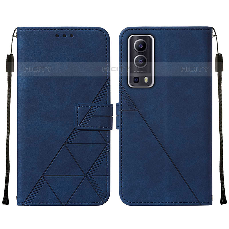 Funda de Cuero Cartera con Soporte Carcasa Y01B para Vivo Y52 5G