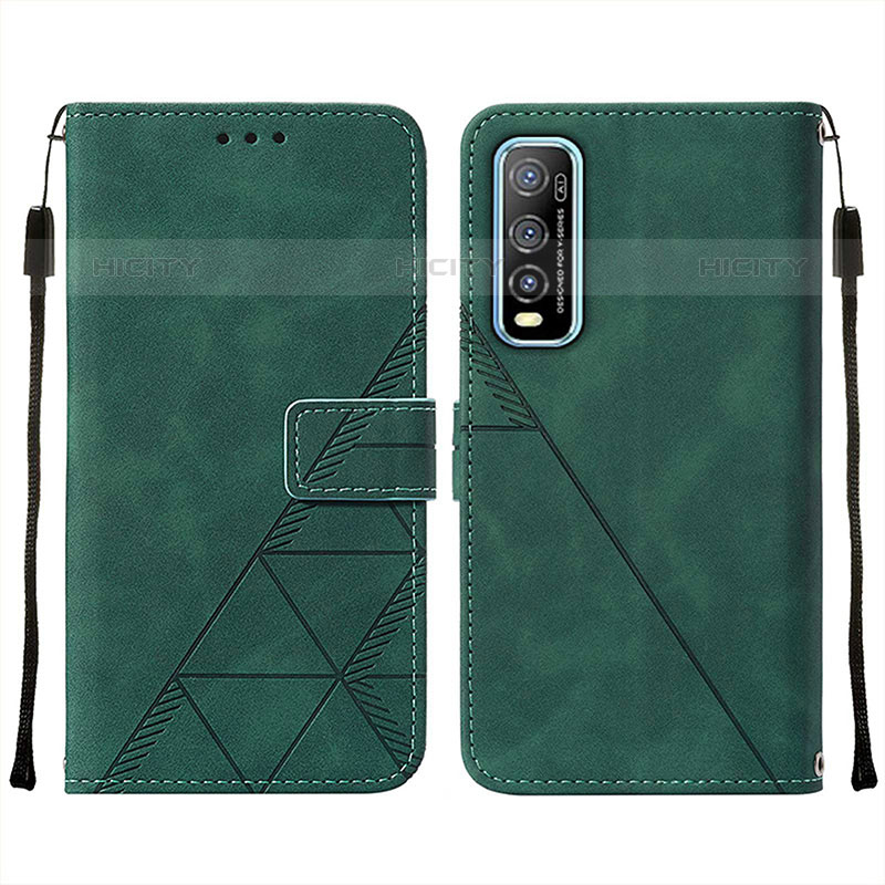 Funda de Cuero Cartera con Soporte Carcasa Y01B para Vivo Y70S 5G