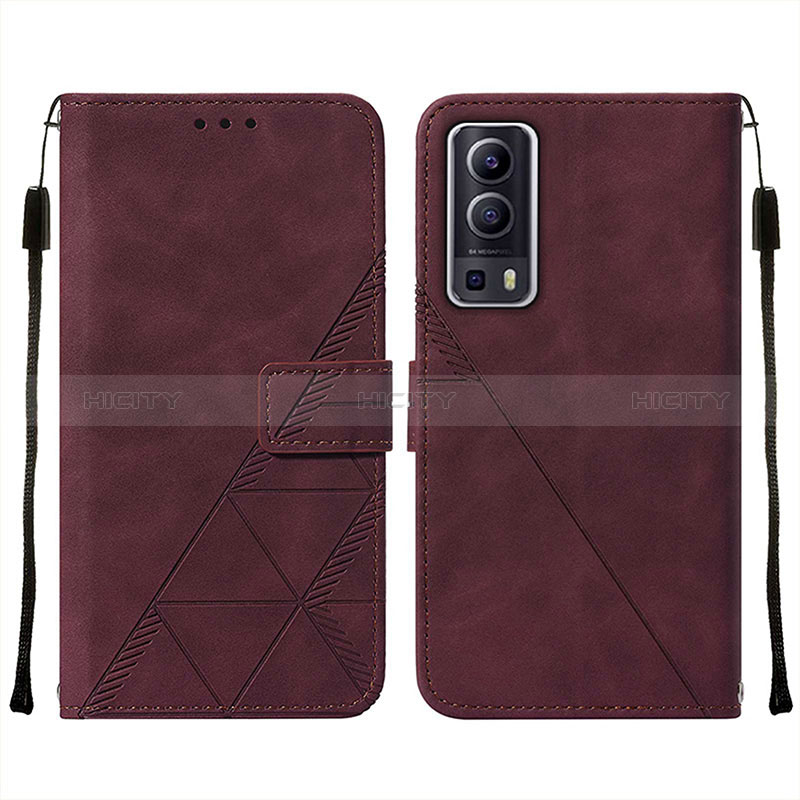 Funda de Cuero Cartera con Soporte Carcasa Y01B para Vivo Y75s 5G