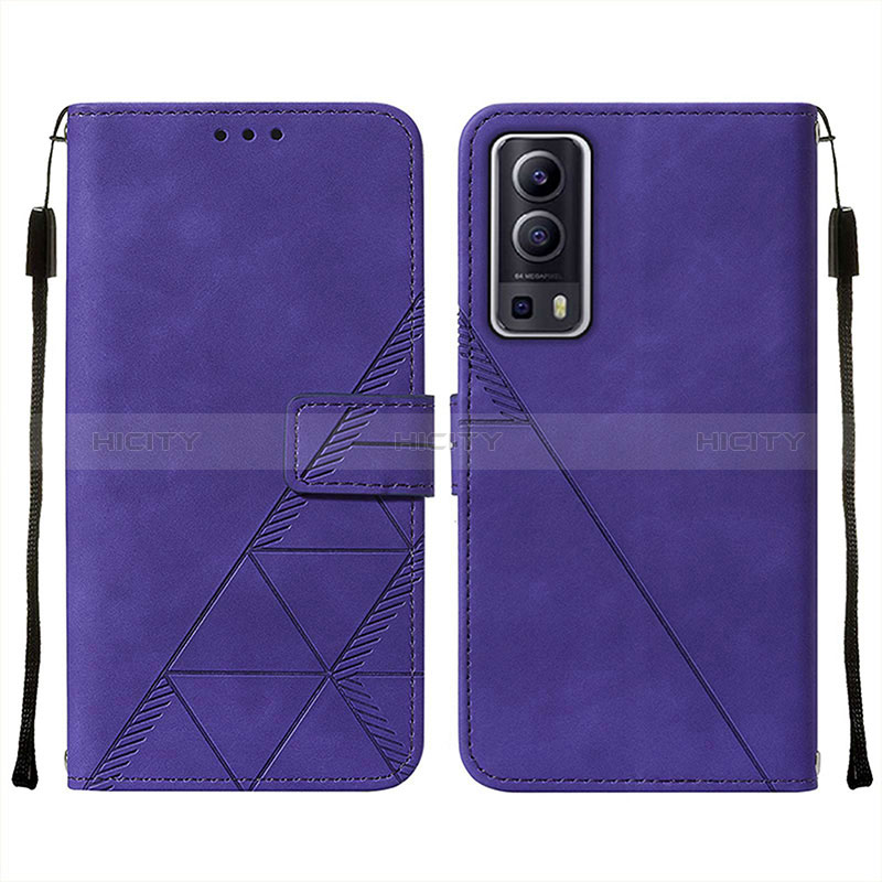 Funda de Cuero Cartera con Soporte Carcasa Y01B para Vivo Y75s 5G