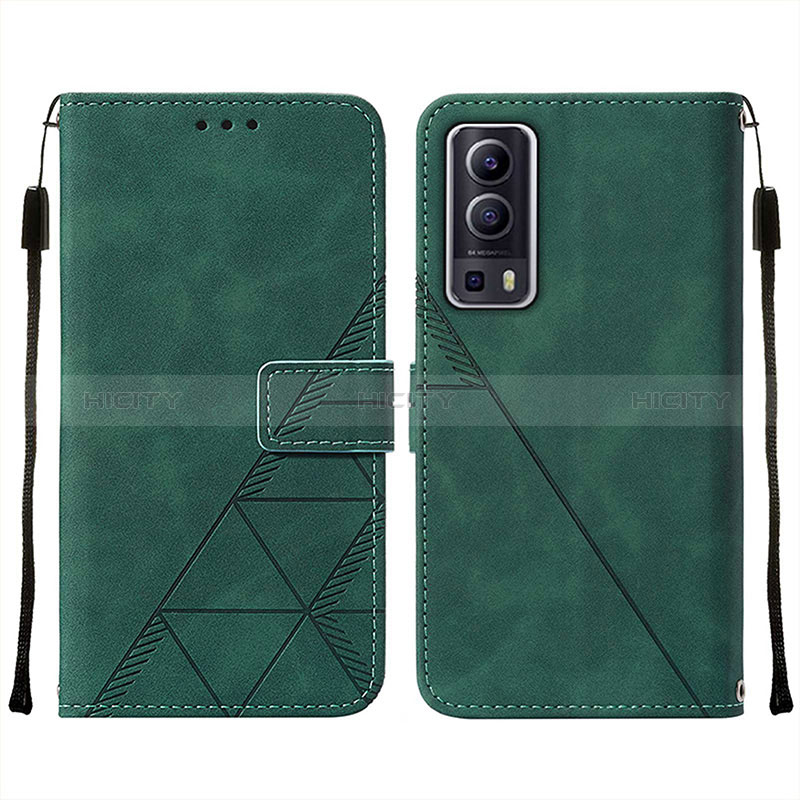 Funda de Cuero Cartera con Soporte Carcasa Y01B para Vivo Y75s 5G