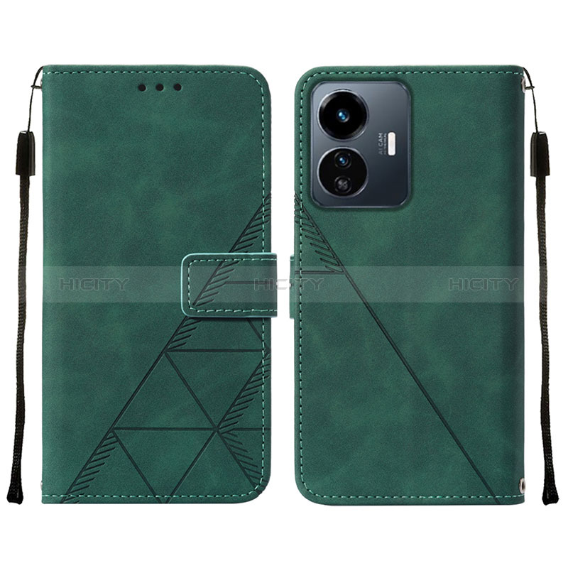 Funda de Cuero Cartera con Soporte Carcasa Y01B para Vivo Y77 5G