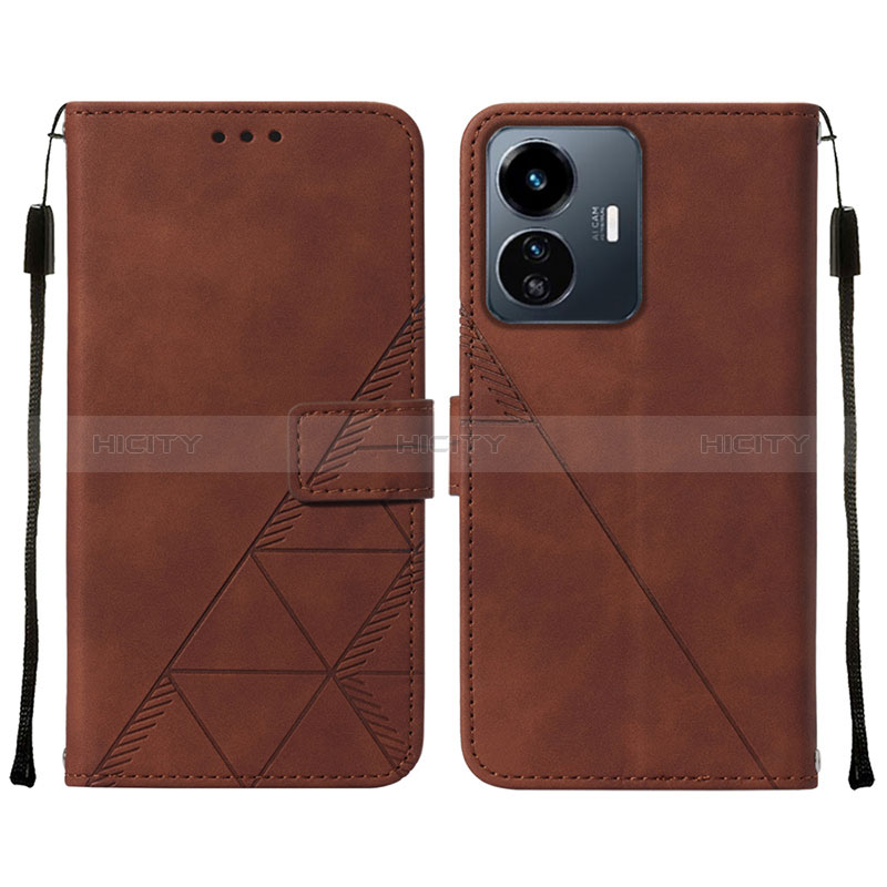 Funda de Cuero Cartera con Soporte Carcasa Y01B para Vivo Y77 5G