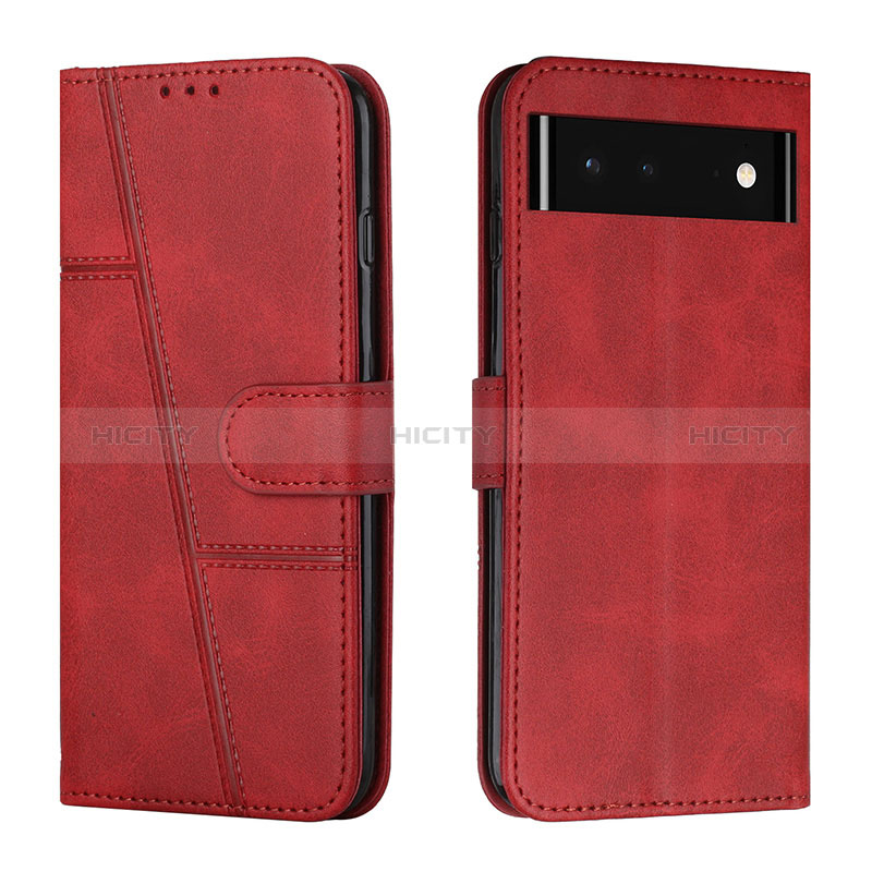 Funda de Cuero Cartera con Soporte Carcasa Y01X para Google Pixel 6 5G