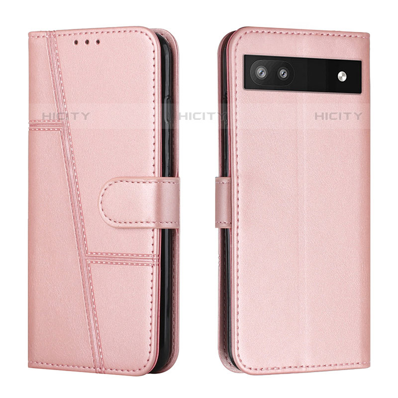 Funda de Cuero Cartera con Soporte Carcasa Y01X para Google Pixel 6a 5G