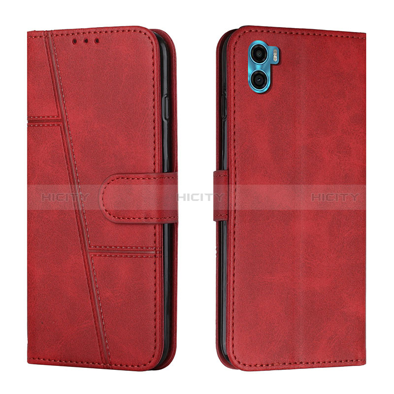 Funda de Cuero Cartera con Soporte Carcasa Y01X para Motorola Moto E32 India