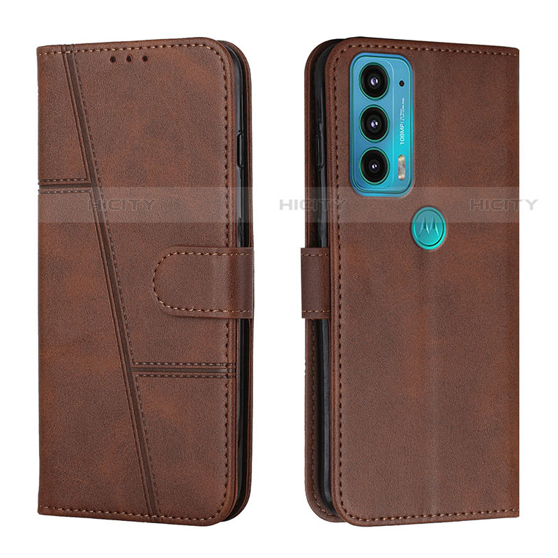 Funda de Cuero Cartera con Soporte Carcasa Y01X para Motorola Moto Edge 20 5G