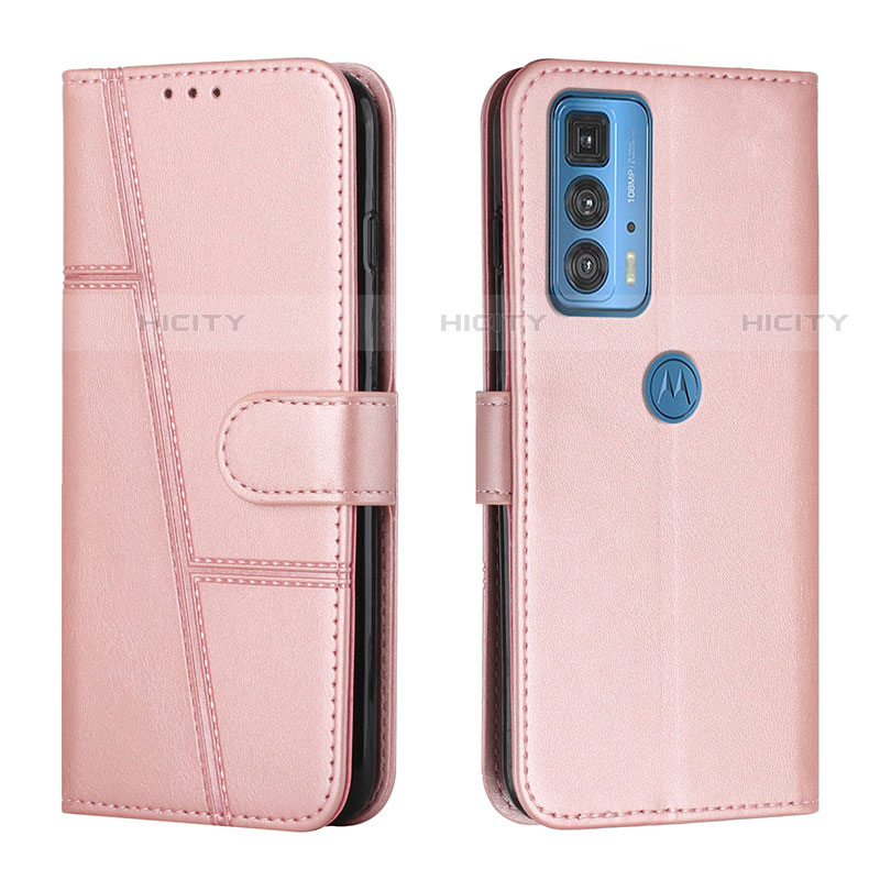 Funda de Cuero Cartera con Soporte Carcasa Y01X para Motorola Moto Edge 20 Pro 5G