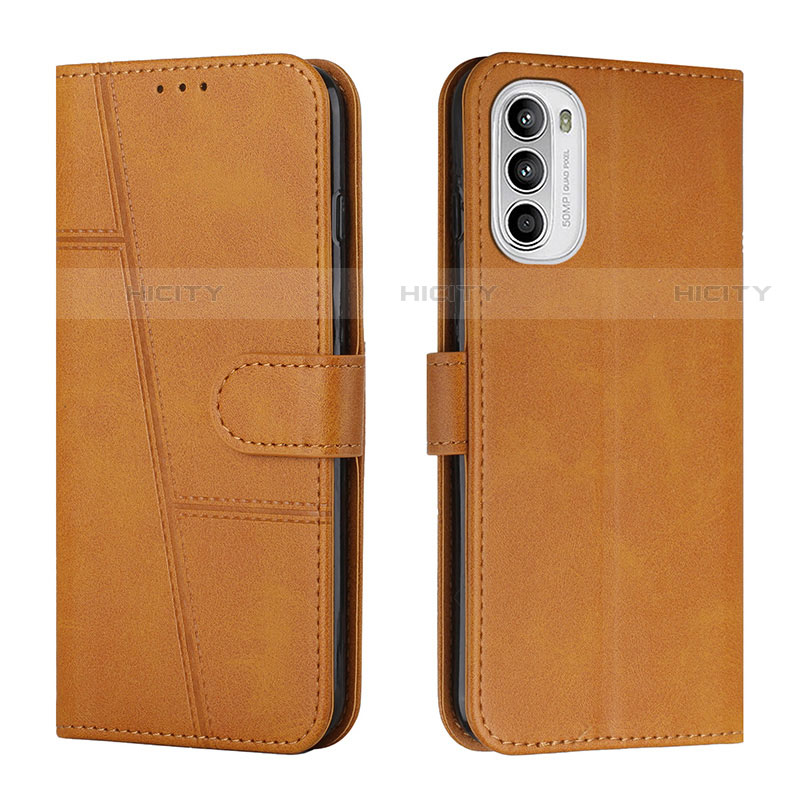 Funda de Cuero Cartera con Soporte Carcasa Y01X para Motorola Moto Edge (2022) 5G