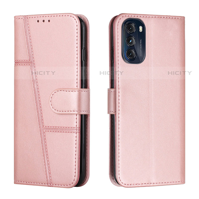 Funda de Cuero Cartera con Soporte Carcasa Y01X para Motorola Moto G 5G (2022)