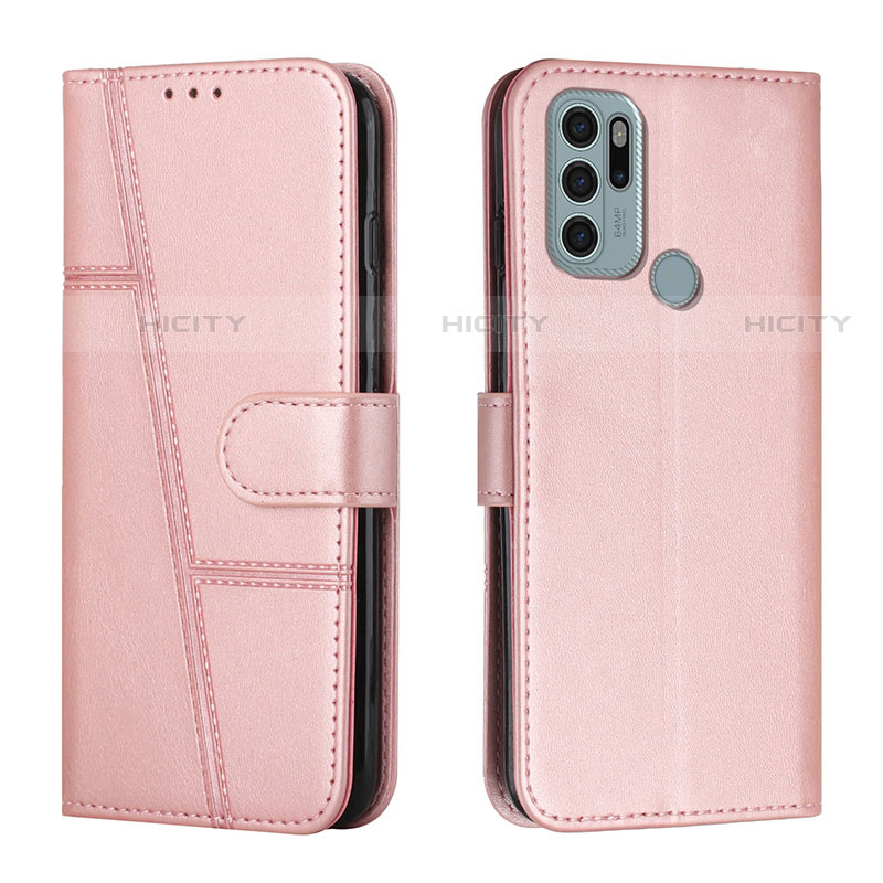 Funda de Cuero Cartera con Soporte Carcasa Y01X para Motorola Moto G60s