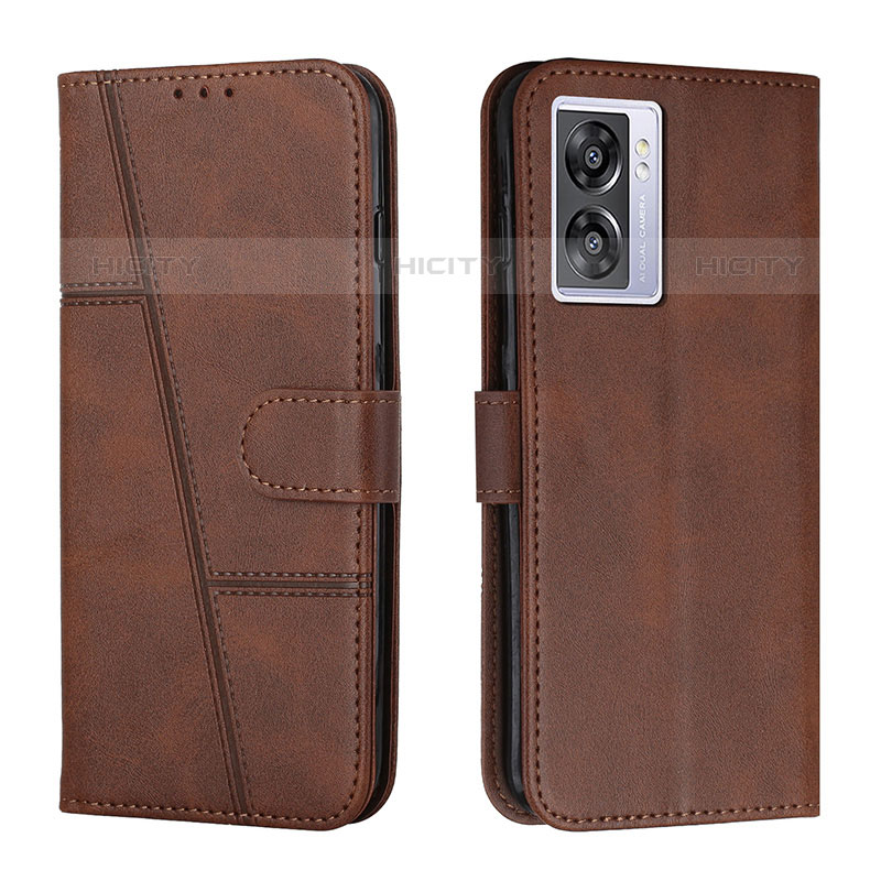 Funda de Cuero Cartera con Soporte Carcasa Y01X para OnePlus Nord N300 5G Marron