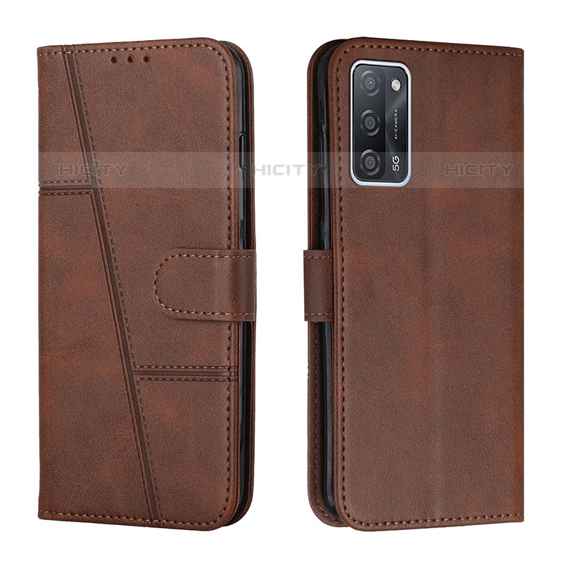 Funda de Cuero Cartera con Soporte Carcasa Y01X para Oppo A53s 5G