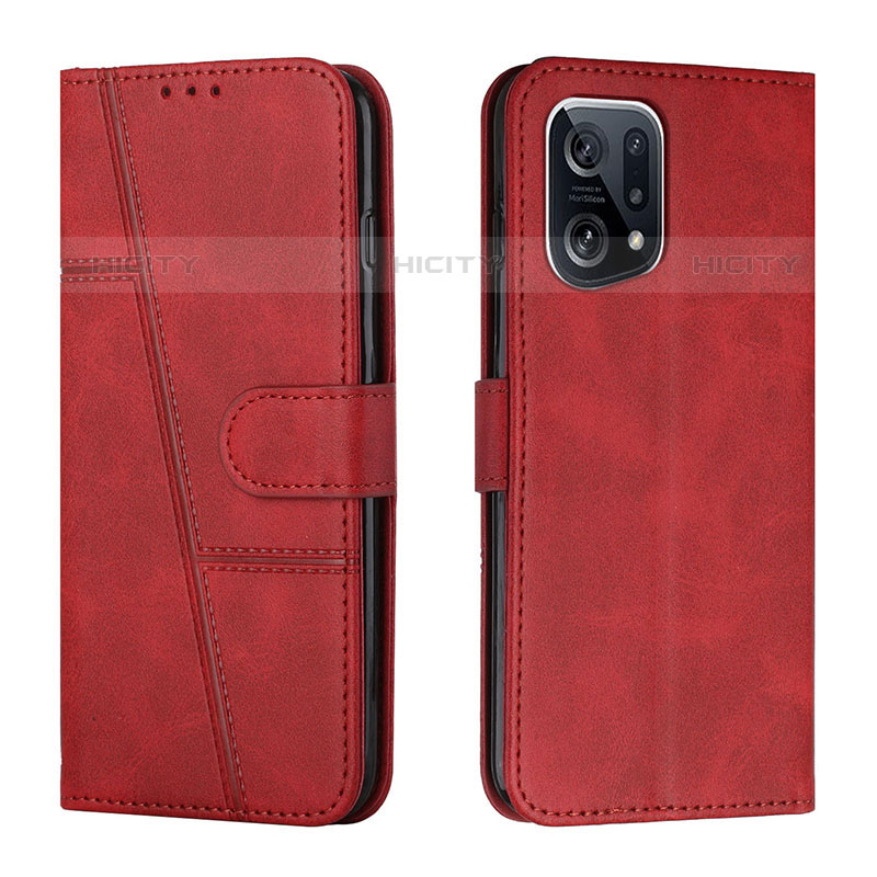 Funda de Cuero Cartera con Soporte Carcasa Y01X para Oppo Find X5 Pro 5G