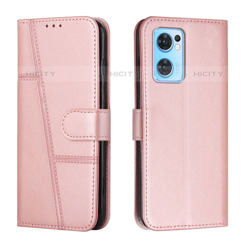 Funda de Cuero Cartera con Soporte Carcasa Y01X para Oppo Reno7 5G