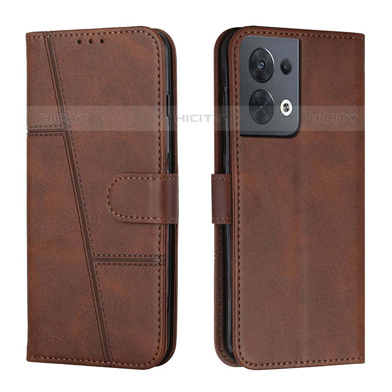 Funda de Cuero Cartera con Soporte Carcasa Y01X para Oppo Reno8 5G