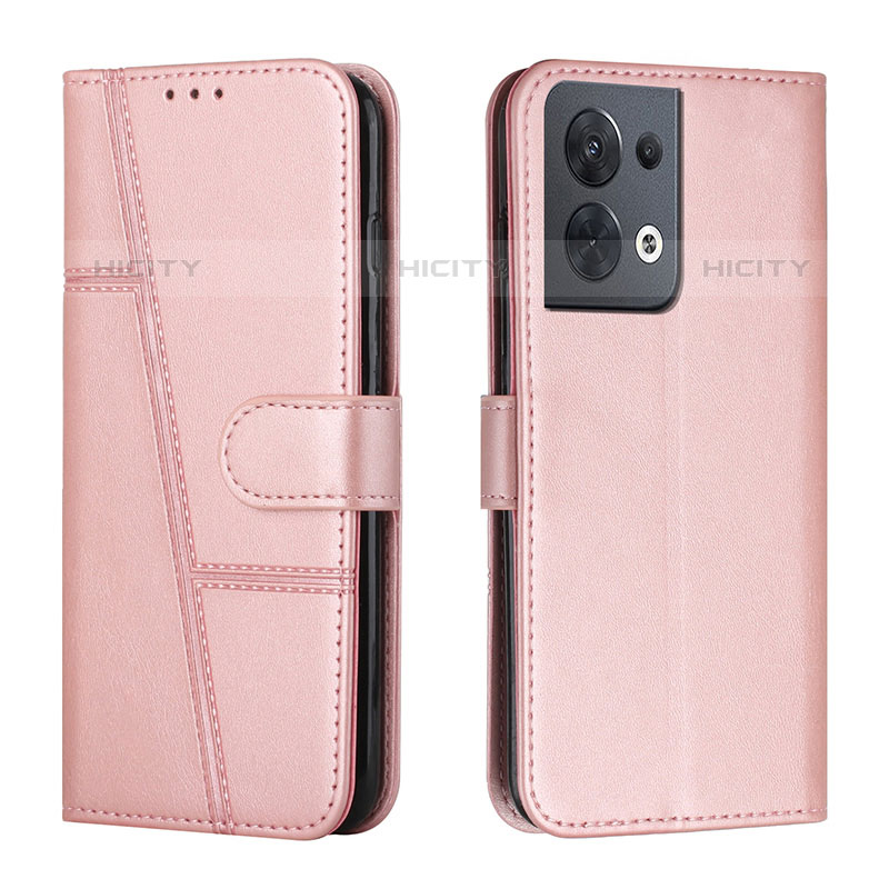 Funda de Cuero Cartera con Soporte Carcasa Y01X para Oppo Reno8 5G