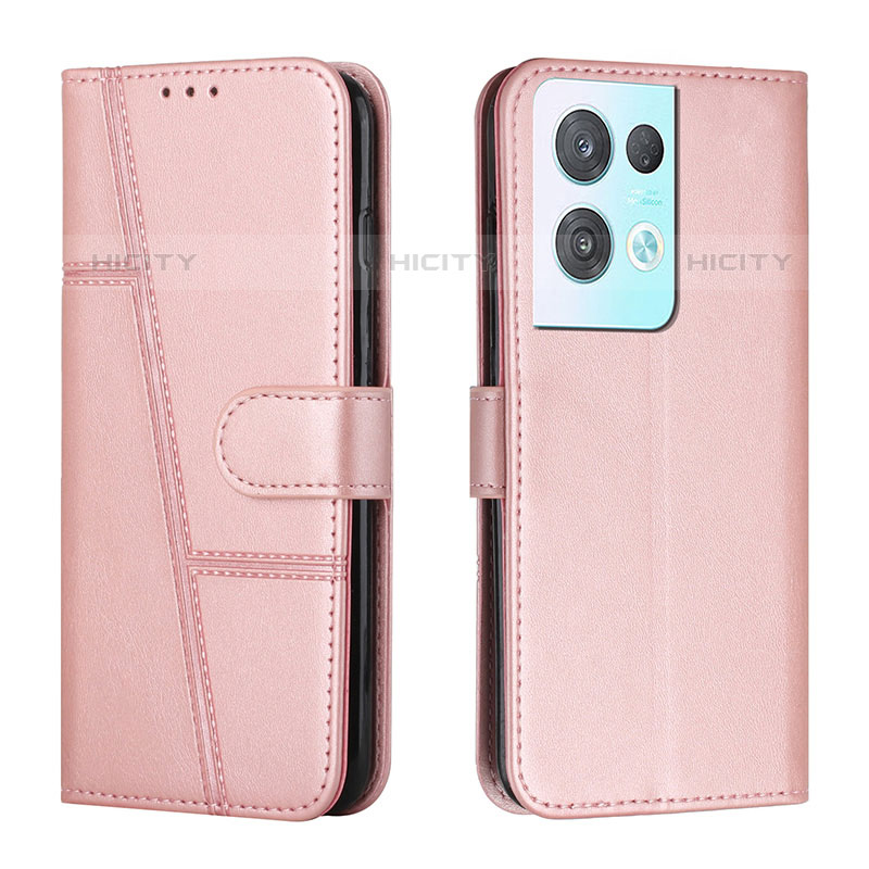 Funda de Cuero Cartera con Soporte Carcasa Y01X para Oppo Reno8 Pro 5G