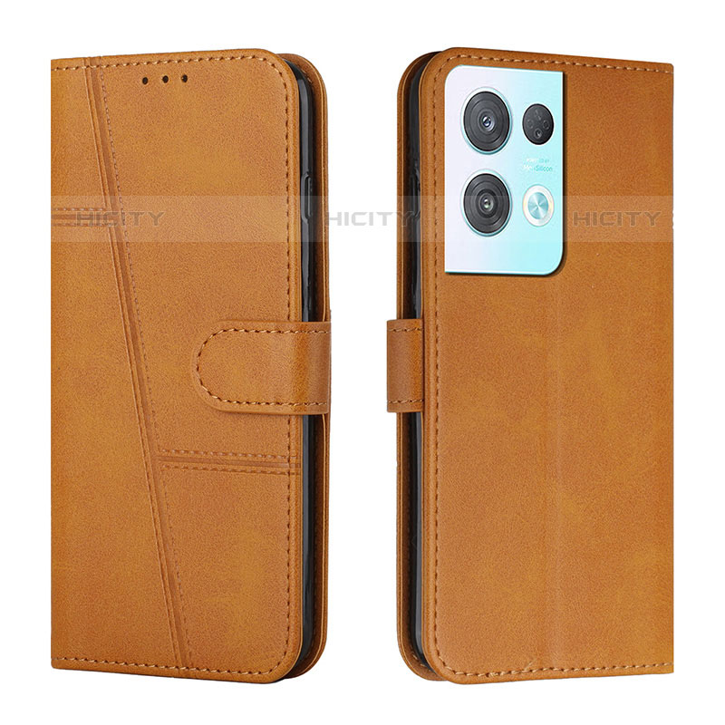 Funda de Cuero Cartera con Soporte Carcasa Y01X para Oppo Reno8 Pro 5G