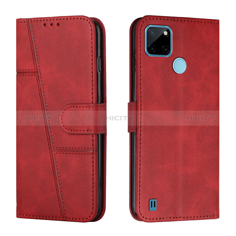 Funda de Cuero Cartera con Soporte Carcasa Y01X para Realme C25Y India