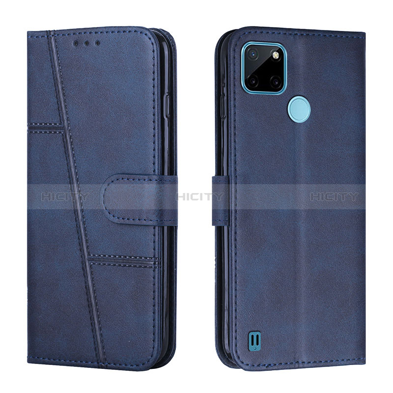 Funda de Cuero Cartera con Soporte Carcasa Y01X para Realme C25Y India