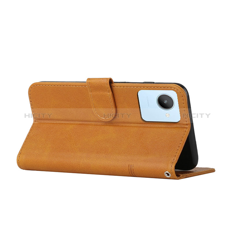 Funda de Cuero Cartera con Soporte Carcasa Y01X para Realme C30