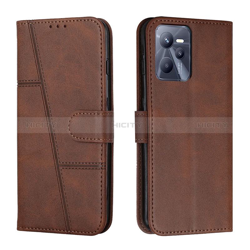 Funda de Cuero Cartera con Soporte Carcasa Y01X para Realme C35