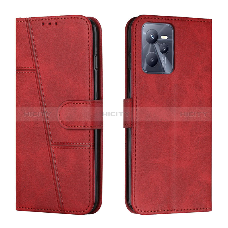 Funda de Cuero Cartera con Soporte Carcasa Y01X para Realme C35