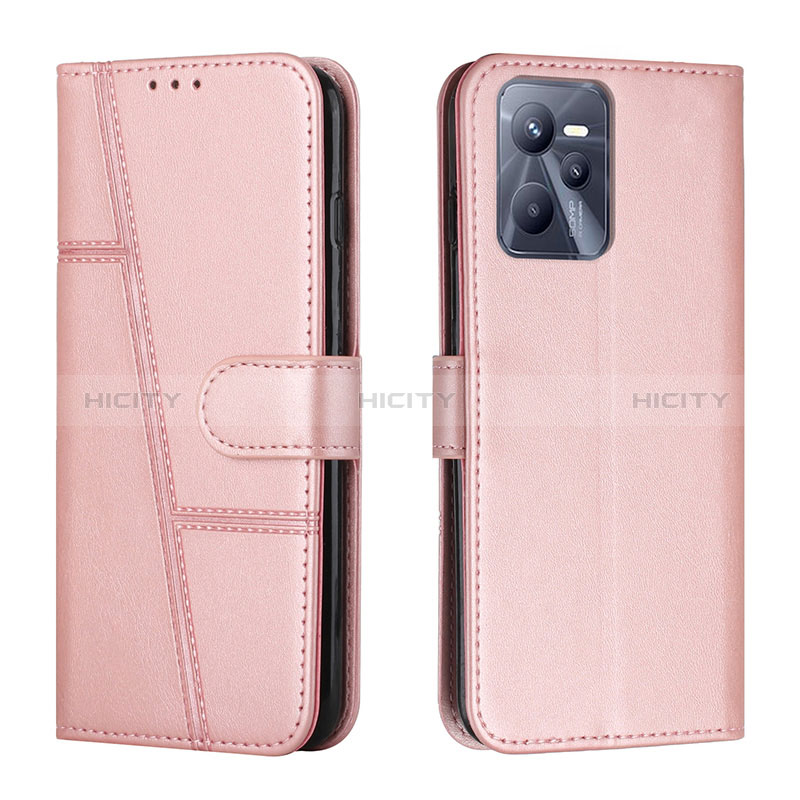 Funda de Cuero Cartera con Soporte Carcasa Y01X para Realme C35