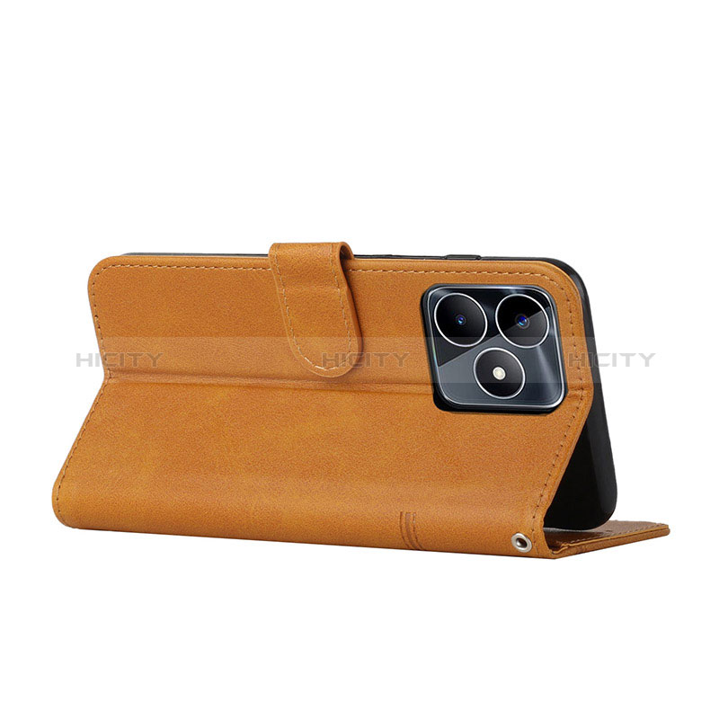 Funda de Cuero Cartera con Soporte Carcasa Y01X para Realme C53