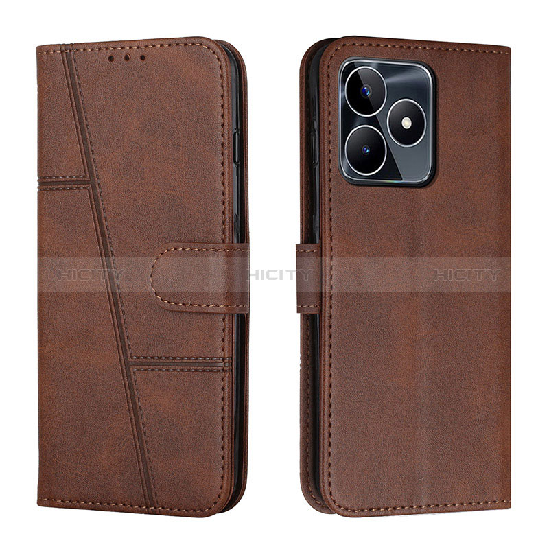 Funda de Cuero Cartera con Soporte Carcasa Y01X para Realme C53