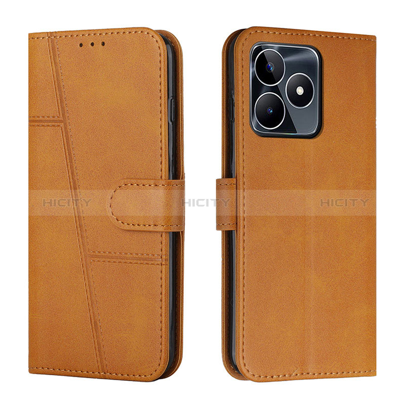 Funda de Cuero Cartera con Soporte Carcasa Y01X para Realme C53