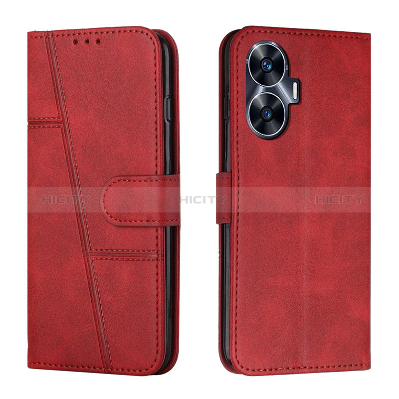 Funda de Cuero Cartera con Soporte Carcasa Y01X para Realme C55