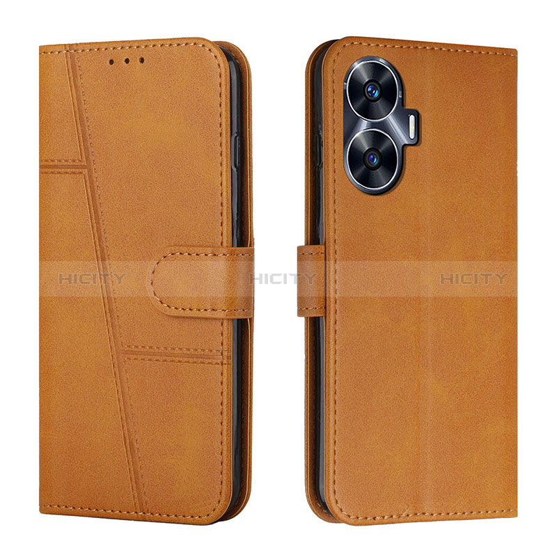 Funda de Cuero Cartera con Soporte Carcasa Y01X para Realme C55