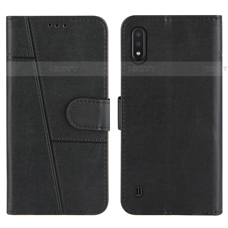 Funda de Cuero Cartera con Soporte Carcasa Y01X para Samsung Galaxy A01 SM-A015